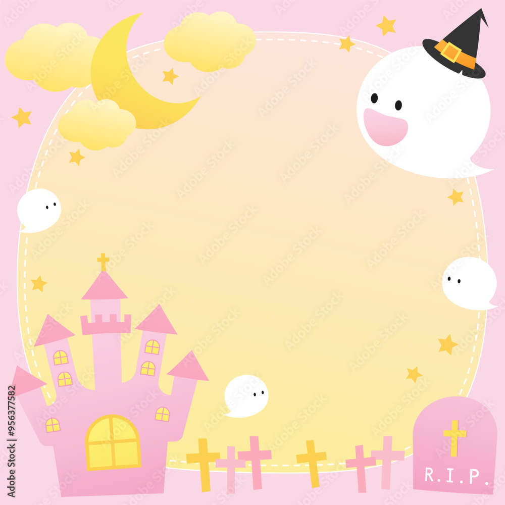 pink ghost halloween night 1 pink ghost halloween night 1