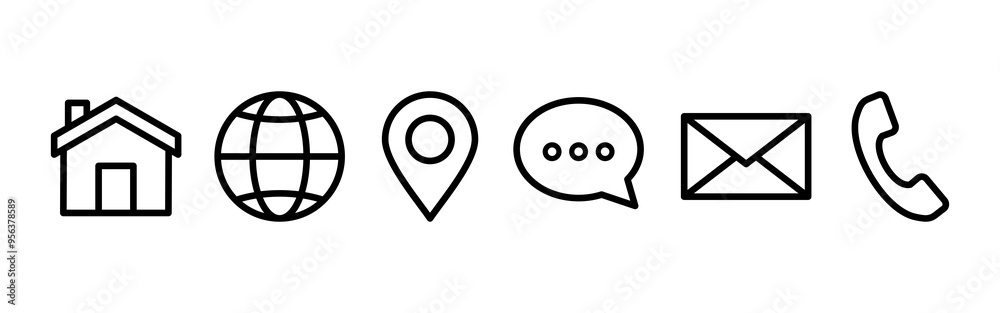 Contact us icons set, web icon set symbol vector. symbol for web site Computer and phone vector. Contact us icons set, web icon set symbol vector. symbol for web site Computer and phone vector.