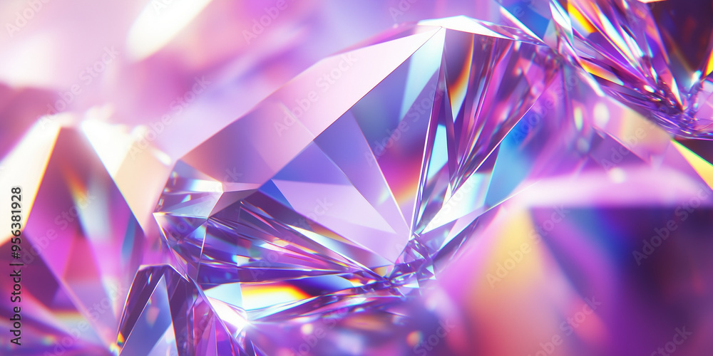 Refraction in Violet Tones Refraction in Violet Tones