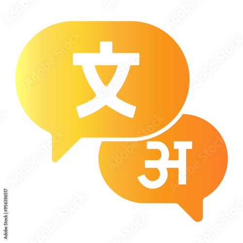 translator Gradient icon