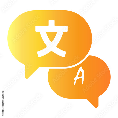 translator Gradient icon