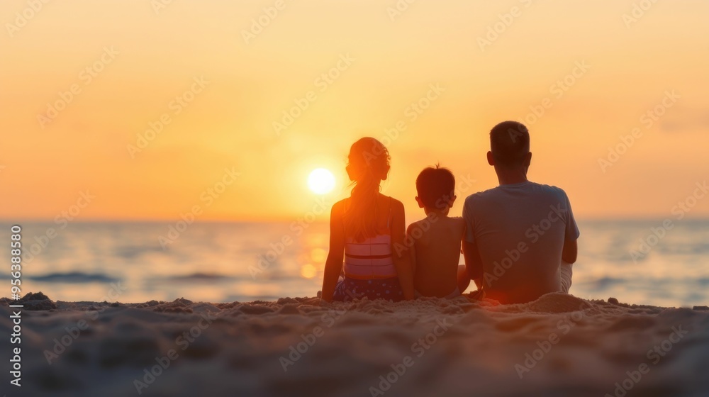 Family Vacation at the Scenic Beach Spending Time and Making Cherished Memories Together During Summer Getaway Family Vacation at the Scenic Beach Spending Time and Making Cherished Memories Together During Summer Getaway