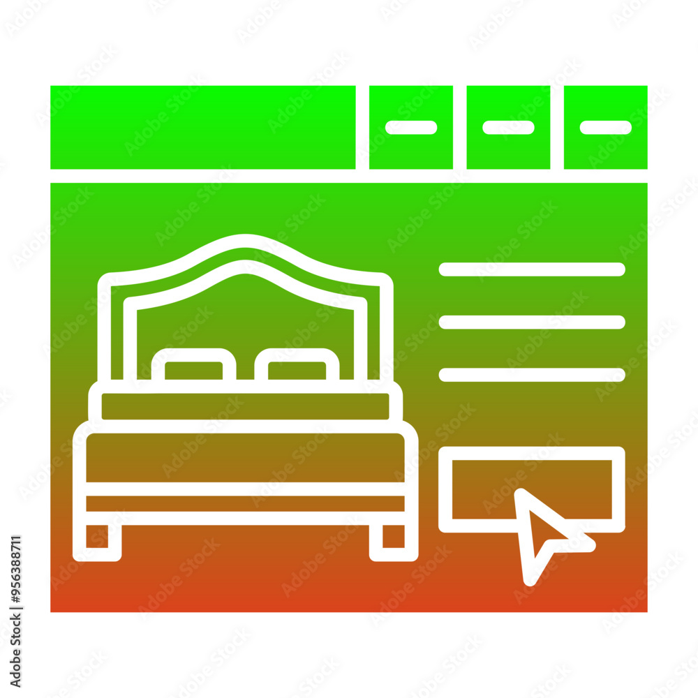 Online Reservation Icon Online Reservation Icon