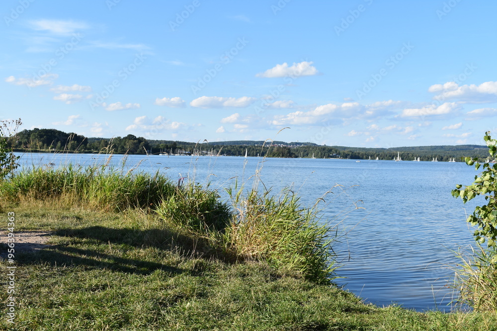 Panoramablick Steinberger See in der Oberpfalz Panoramablick Steinberger See in der Oberpfalz