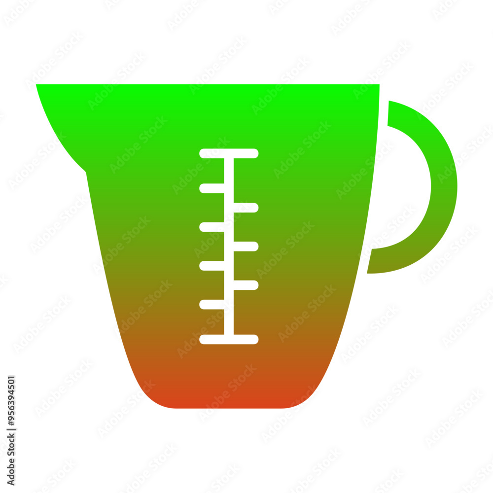 Obraz premium Measuring Jug Icon