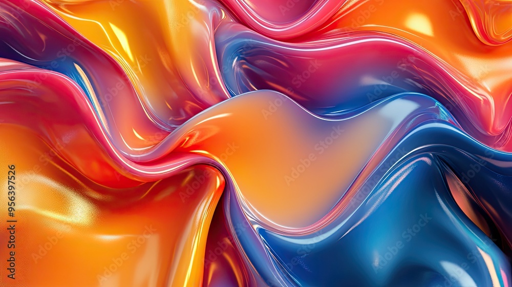 Abstract 3D photography of liquid. Abstract 3D photography of liquid.