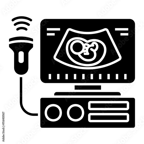 ultrasound Solid icon