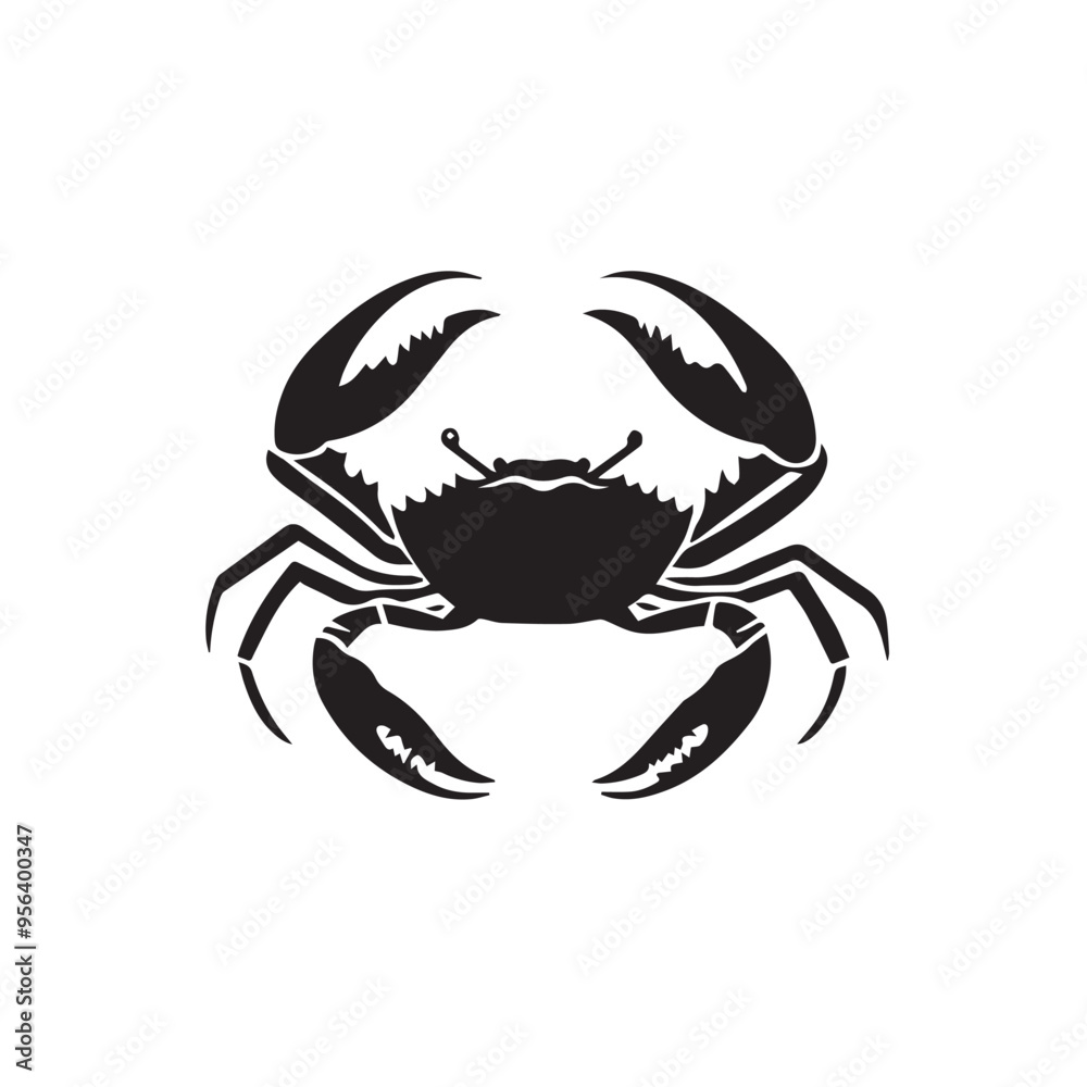 Crab in cartoon, doodle style . Image for t-shirt, web, mobile apps and ui. Isolated 2d vector illustration in logo, icon, sketch style, Eps 10, black and white. AI Generative Crab in cartoon, doodle style . Image for t-shirt, web, mobile apps and ui. Isolated 2d vector illustration in logo, icon, sketch style, Eps 10, black and white. AI Generative