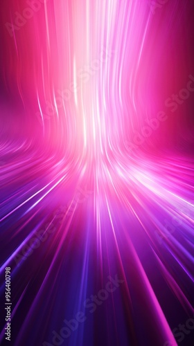 Futuristic Pink Data Stream Abstract Background