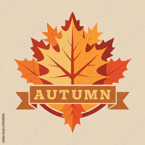brown maple leaf logo for company logo