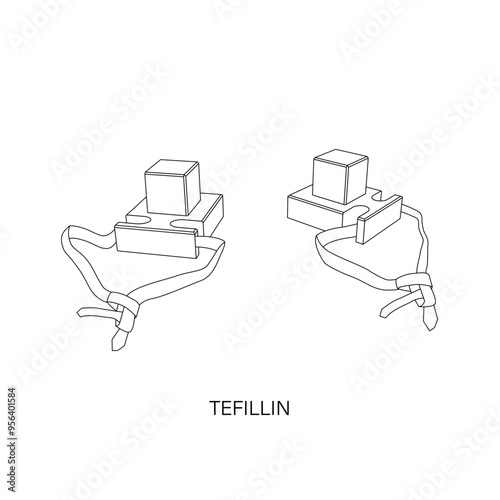 Tefillin Line Style
