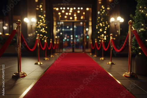 Red Carpet Entrance.