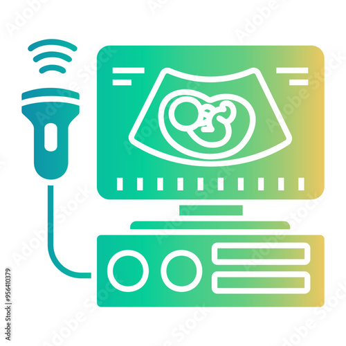 ultrasound Gradient icon