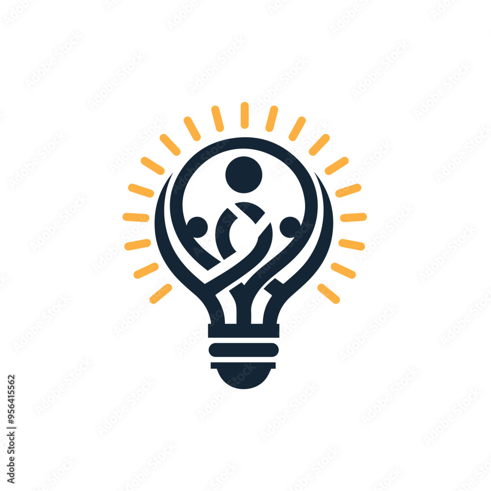 people family together human unity logo and light bulb design graphic vector illustration, smart idea mind think lightbulb logo design, people creative light bulb ideas concept vector people family together human unity logo and light bulb design graphic vector illustration, smart idea mind think lightbulb logo design, people creative light bulb ideas concept vector