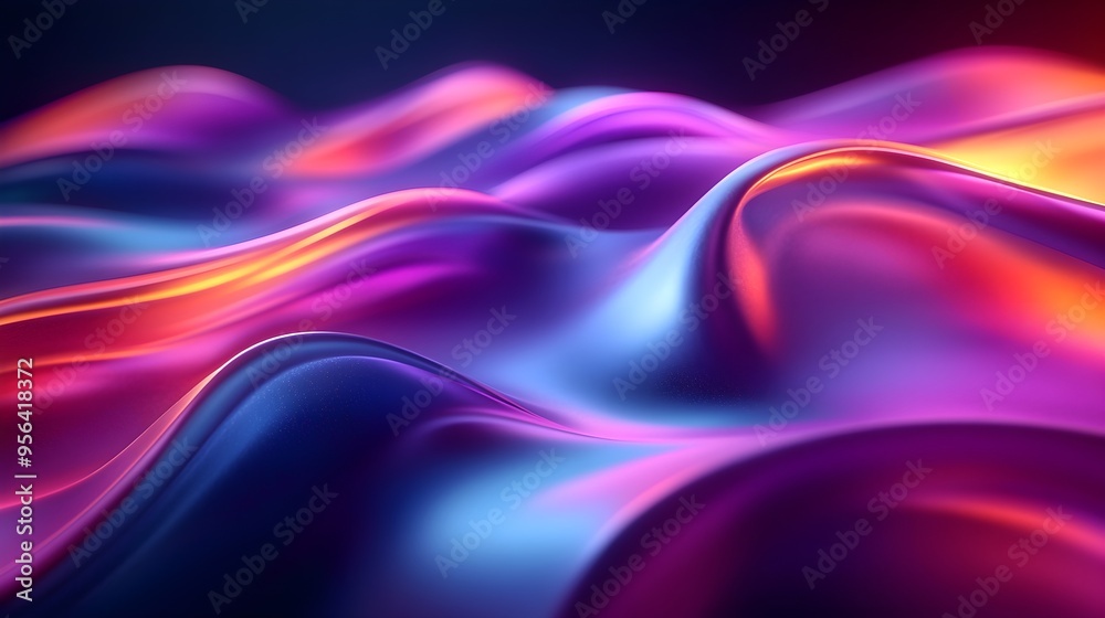 Abstract Colorful Liquid Wave Background Abstract Colorful Liquid Wave Background