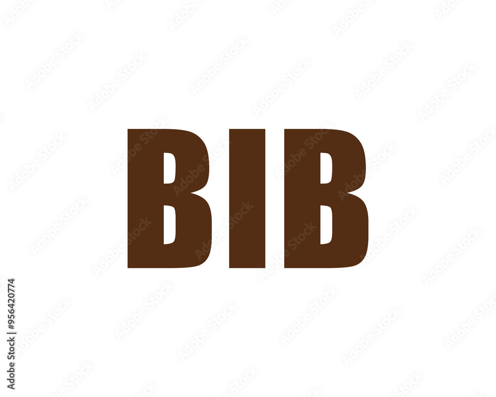 BIB Logo design vector template. BIB BIB Logo design vector template. BIB