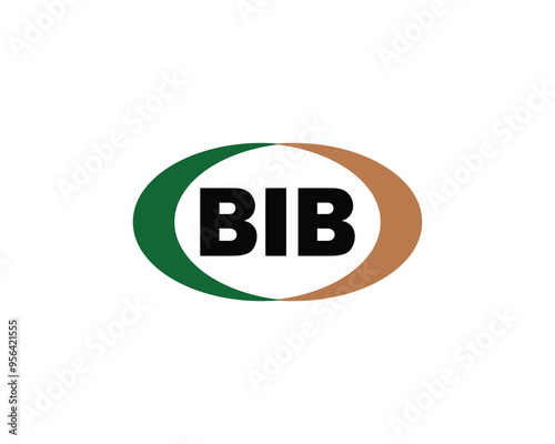 BIB Logo design vector template. BIB