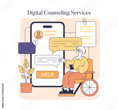 Suicide Prevention Day. Flat Vector Illustration