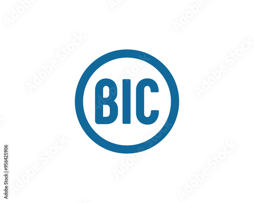 BIC logo design vector template. BIC