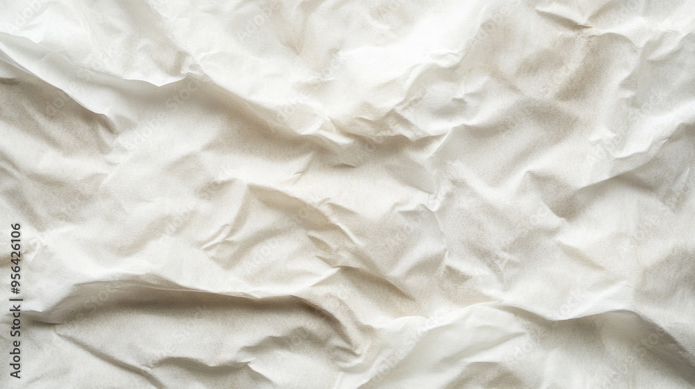 Obraz premium Soft and smooth rice paper texture with visible fibers, ideal for Asian-themed designs or traditional art projects.