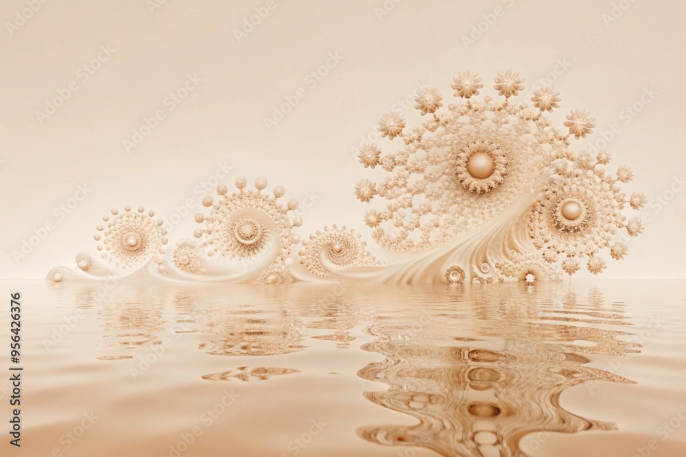 unusual patterns liquid acrylic paint texture background