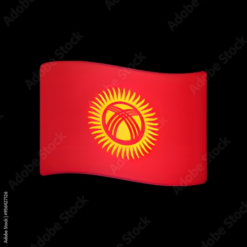 Kyrgyzstan Flag Emoji
