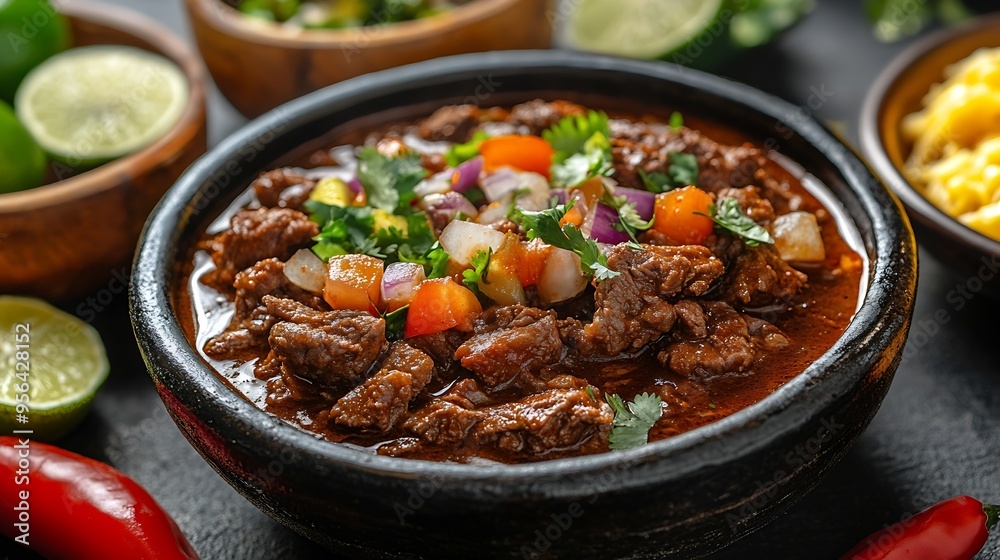 Taco de Barbacoa is a Mexican dish from the state of Jalisco The dish is a meat stew traditionally made from beef meat : Generative AI Taco de Barbacoa is a Mexican dish from the state of Jalisco The dish is a meat stew traditionally made from beef meat : Generative AI