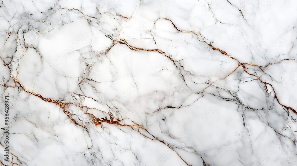 White polished finish italian statuario marble white carrara statuario marble texture background calacatta glossy marble with brown streaks across the surface stone texture for digital : Generative AI White polished finish italian statuario marble white carrara statuario marble texture background calacatta glossy marble with brown streaks across the surface stone texture for digital : Generative AI