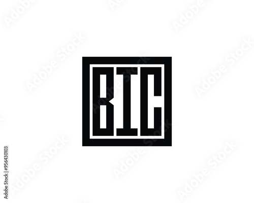 BIC logo design vector template. BIC
