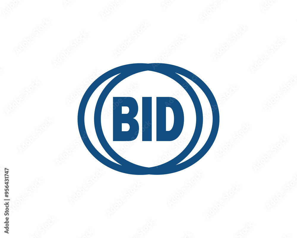 BID logo design vector template. BID BID logo design vector template. BID