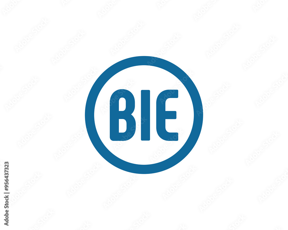 BIE logo design vector template. BIE BIE logo design vector template. BIE