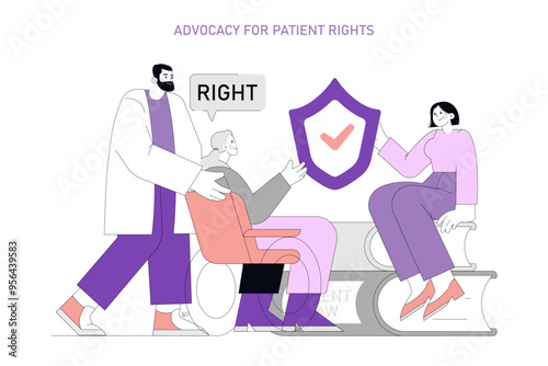 World Alzheimers Month. Flat Vector Illustration