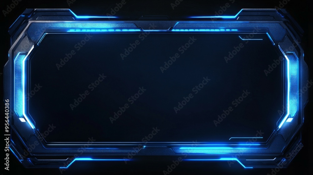 Vibrant blue and metal gray background Vibrant blue and metal gray background