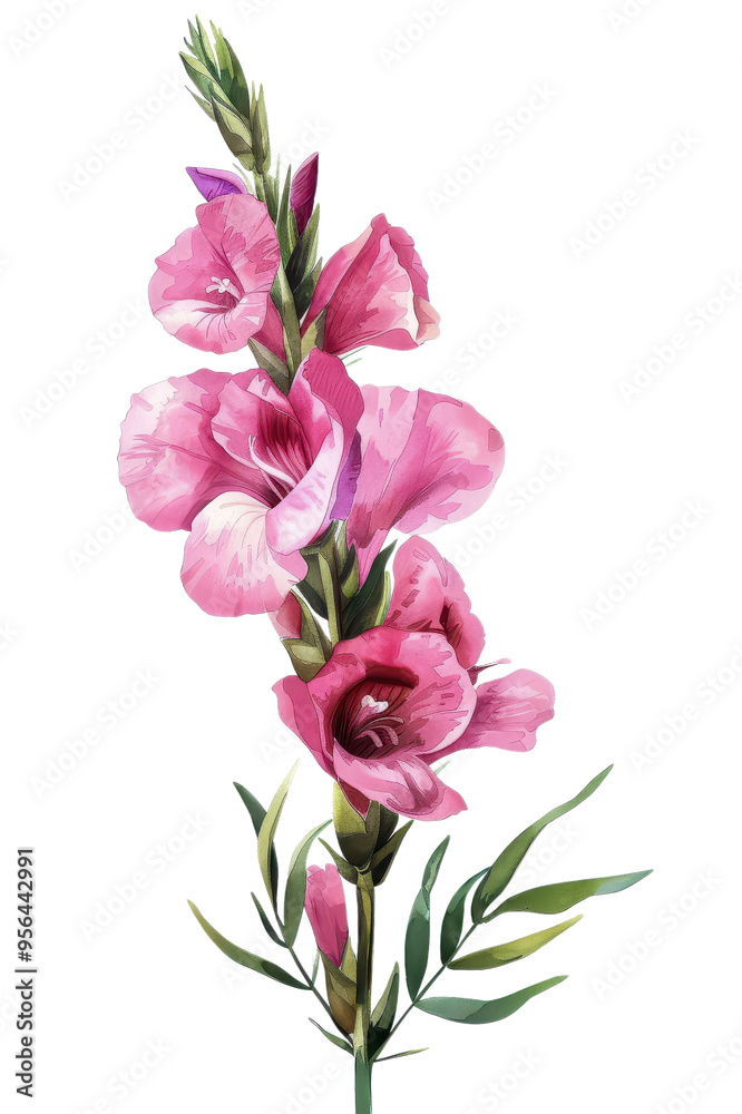 Stunning Snapdragon flower with lush green leaves, perfect for adding a touch of nature's beauty to any design, PNG transparent background Stunning Snapdragon flower with lush green leaves, perfect for adding a touch of nature's beauty to any design, PNG transparent background