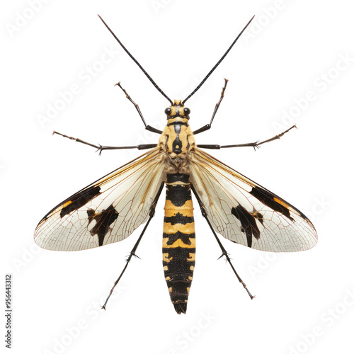  Scorpionfly object isolated on transparent png. photo