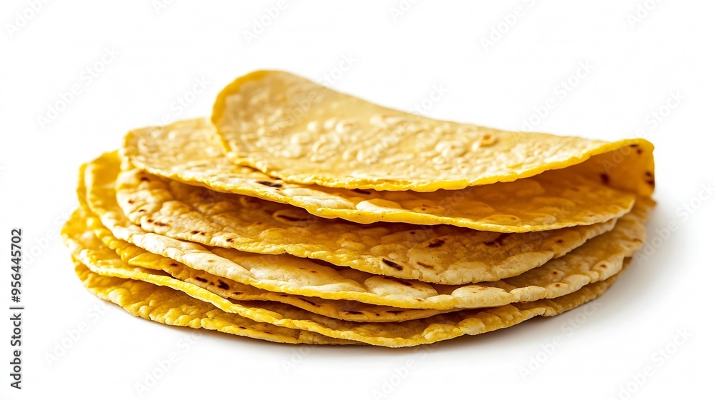 single empty tortilla thin wheat flat bread isolated on white background corn tortilla for prepared mexican food taco : Generative AI single empty tortilla thin wheat flat bread isolated on white background corn tortilla for prepared mexican food taco : Generative AI