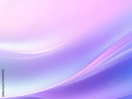 Gradient Lavender background with hologram effect