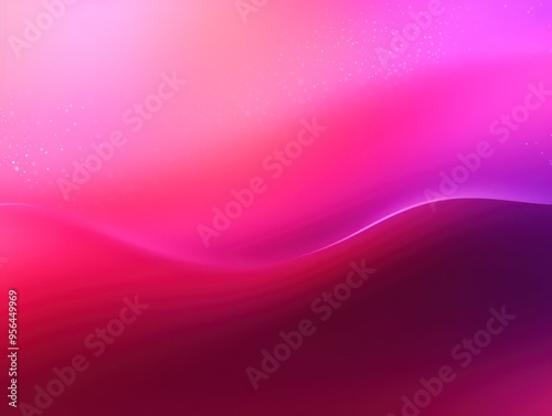 Gradient Magenta background with hologram effect.