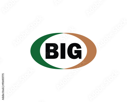 BIG logo design vector template. BIG