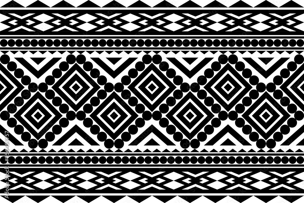 Set of seamless geometric patterns in black and white color. Abstract ethnic ornament art pattern in monochrome color design for textile, texture, fabric, carpet, background, tile, cover, printing. Set of seamless geometric patterns in black and white color. Abstract ethnic ornament art pattern in monochrome color design for textile, texture, fabric, carpet, background, tile, cover, printing.