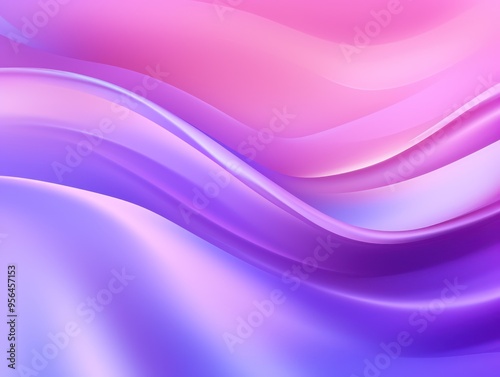 Gradient Violet background with hologram effect