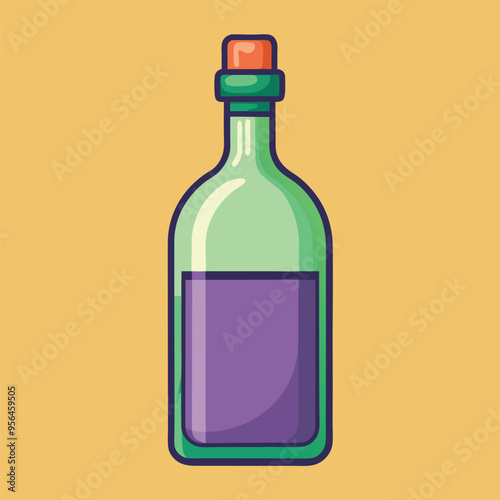 Tequila bottle icon