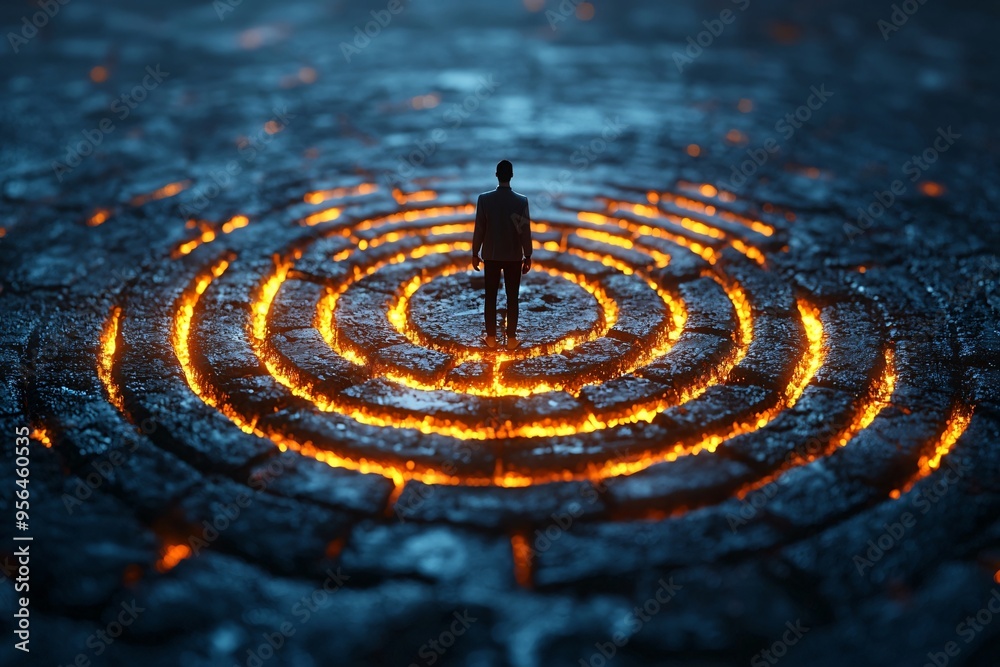 A dramatic representation of human resource management and recruitment, emphasizing business strategy and decision-making, suitable for corporate presentations or events. A dramatic representation of human resource management and recruitment, emphasizing business strategy and decision-making, suitable for corporate presentations or events.