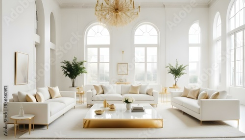 Photo interior modern design room 3d illustration