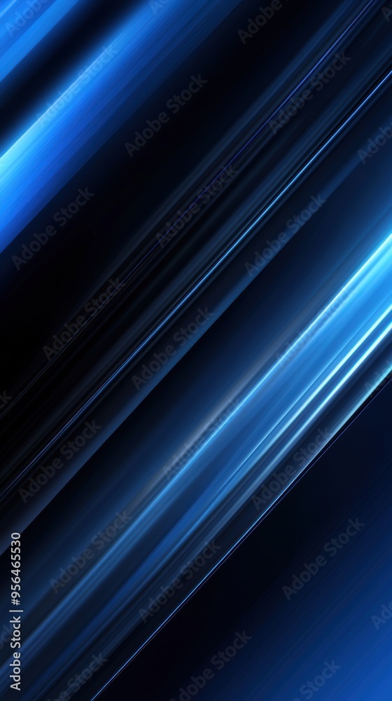 Obraz premium Abstrakter bluer Digital Hintergrund