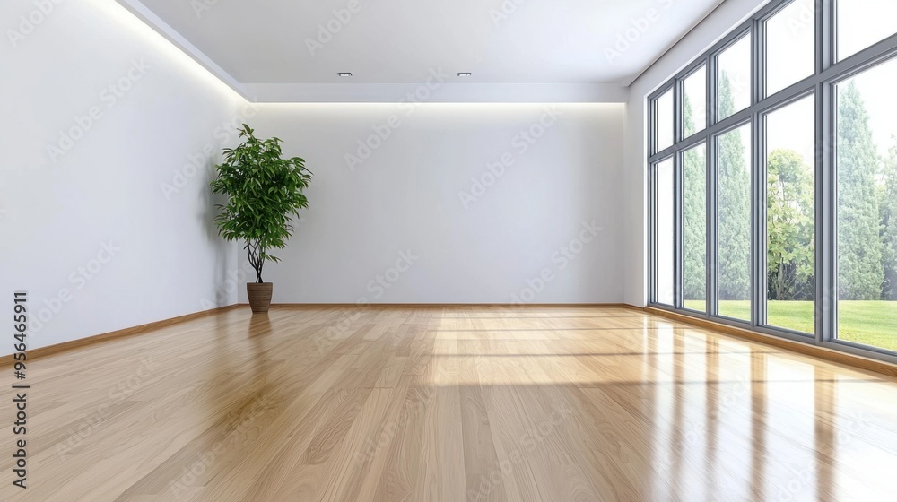 Serene Minimalistic Room Design Captured Professionally with Soft Blur Background Serene Minimalistic Room Design Captured Professionally with Soft Blur Background
