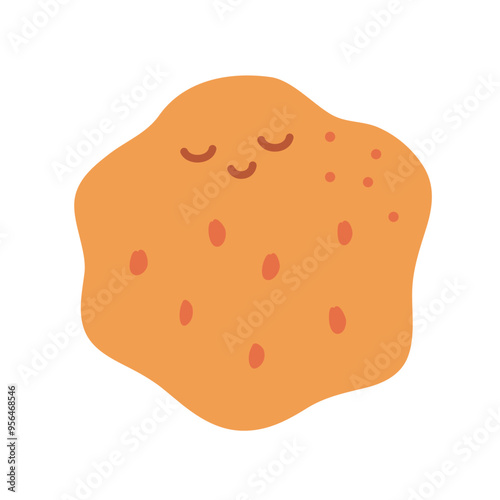 Cute biscuits illustration