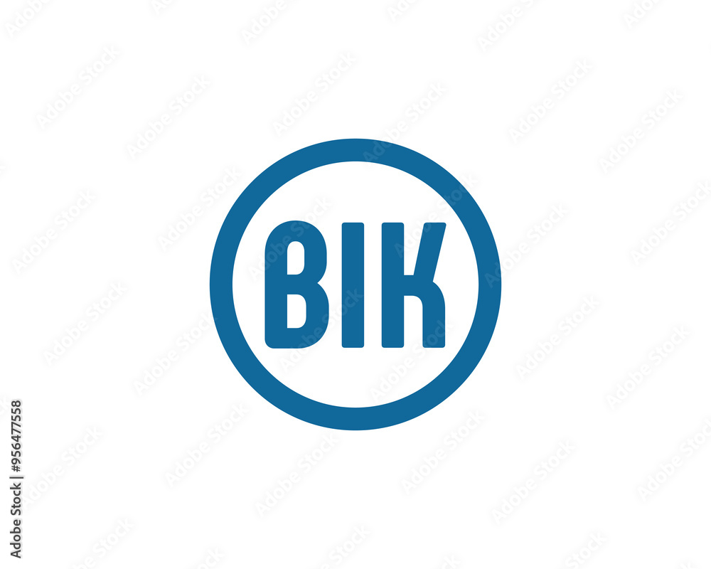 BIK logo design vector template. BIK BIK logo design vector template. BIK