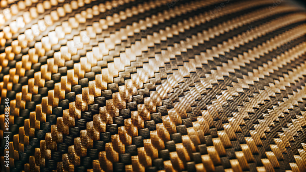Fototapeta premium closeup of carbon fiber texture
