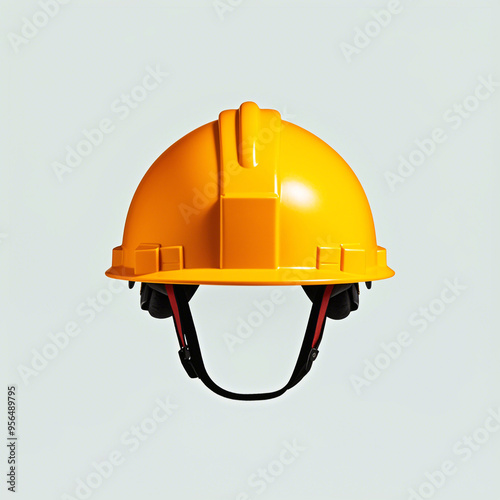 worker Helmet on white background